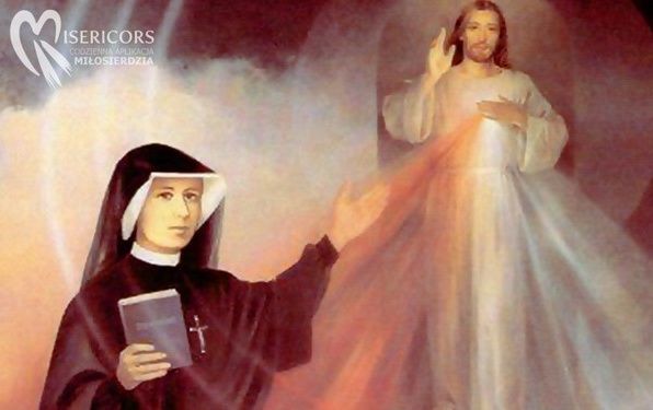 Św. Faustyna Kowalska i Jezus Miłosierny