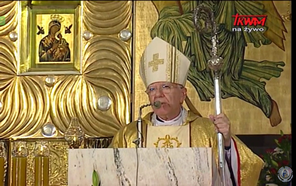 Homilia abp. Marka Jędraszewskiego podczas jubileuszu 50-lecia koronacji obrazu Matki Bożej Nieustającej Pomocy w Toruniu