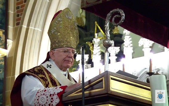 36. rocznica wprowadzenia stanu wojennego - Homilia abp. Marka Jędraszewskiego w Katedrze Wawelskiej - 13 grudnia 2017