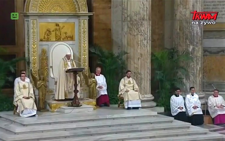 Homilia papieża Franciszka podczas Nieszporów z Uroczystości Nawrócenia św. Pawła - 25 stycznia 2018