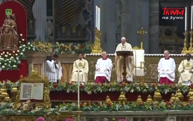Uroczystość Objawienia Pańskiego w Watykanie - Homilia papieża Franciszka - 6 stycznia 2018