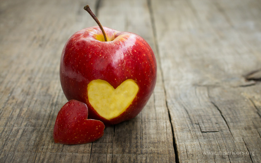 jabłko miłość