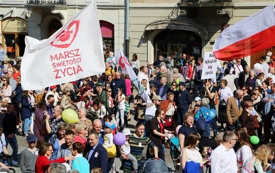 12. Marsza Świętości Życia w Warszawie. 2 kwietnia 2017 r.