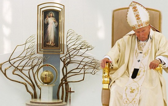 Św. Jan Paweł II w Łagiewnikach