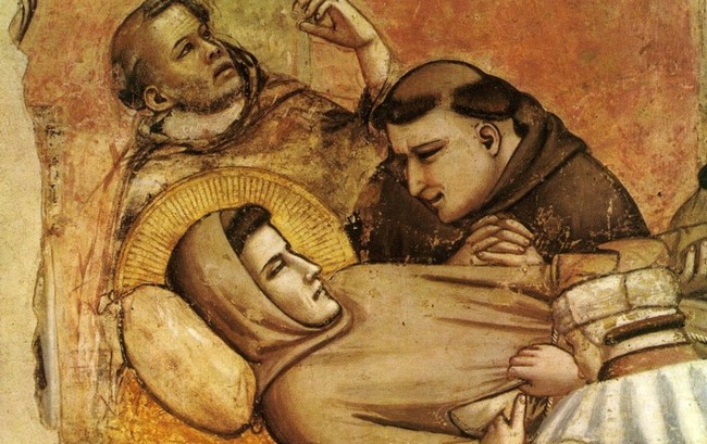 Śmierć św. Franciszka - Giotto