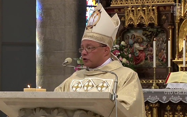 Ingres abpa Grzegorza Rysia w Łodzi - homilia